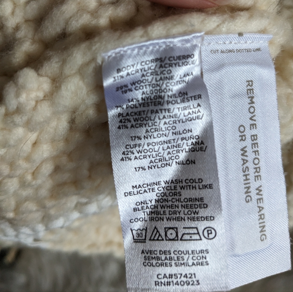 Lou & Gray Open Knit Flowy Chunky Cardigan Sweater - Picture 6 of 6